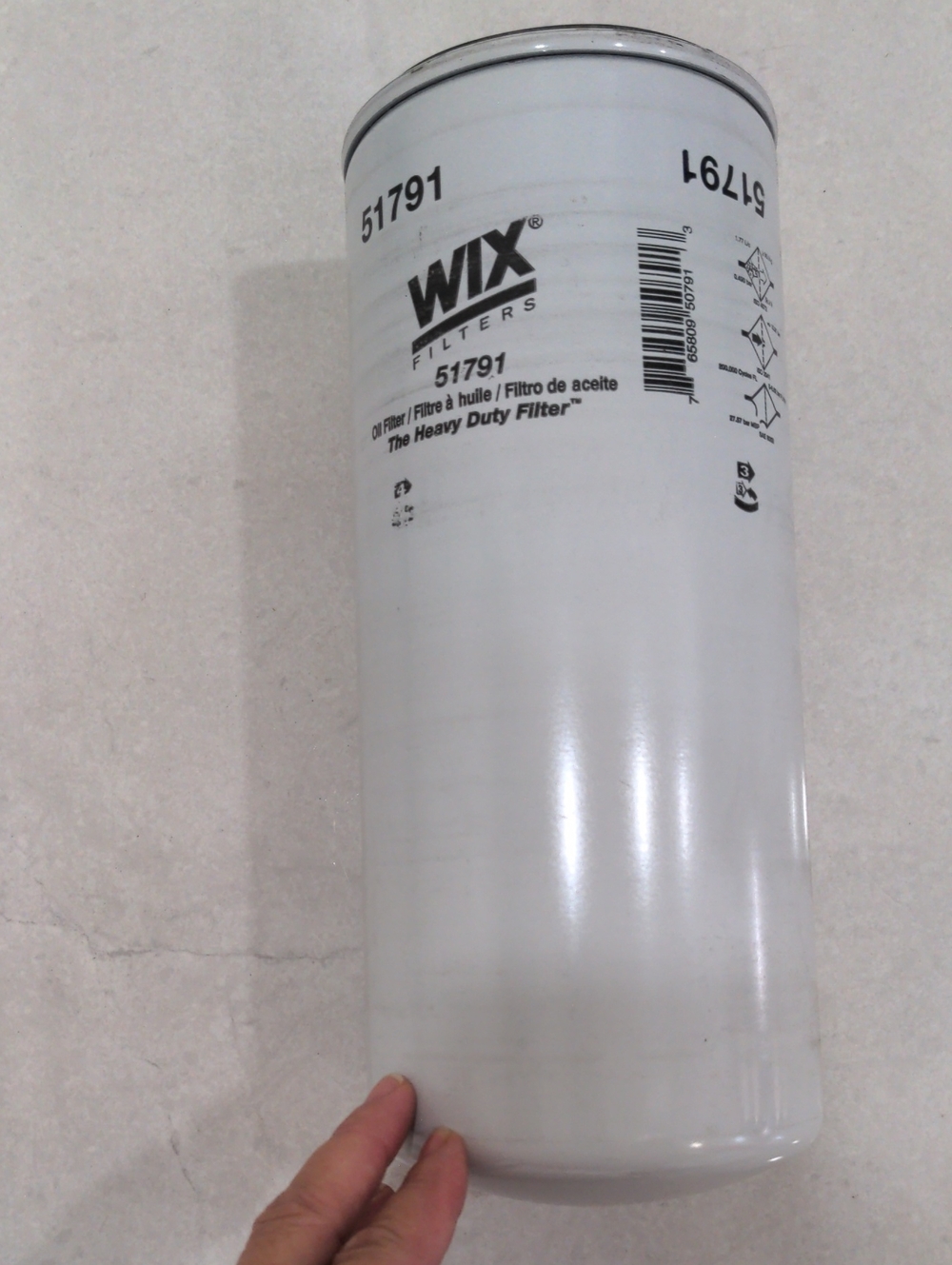WIX 51791 White Heavy Duty Oil Filter ( Pairs )